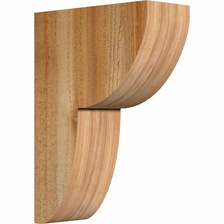 Ekena Millwork Crestline Rough Sawn Corbel, Western Red Cedar, 4"W x 10"D x 14"H COR04X10X14CRE00RWR